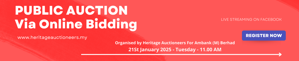 Banner Auction Ambank 21 January 2025